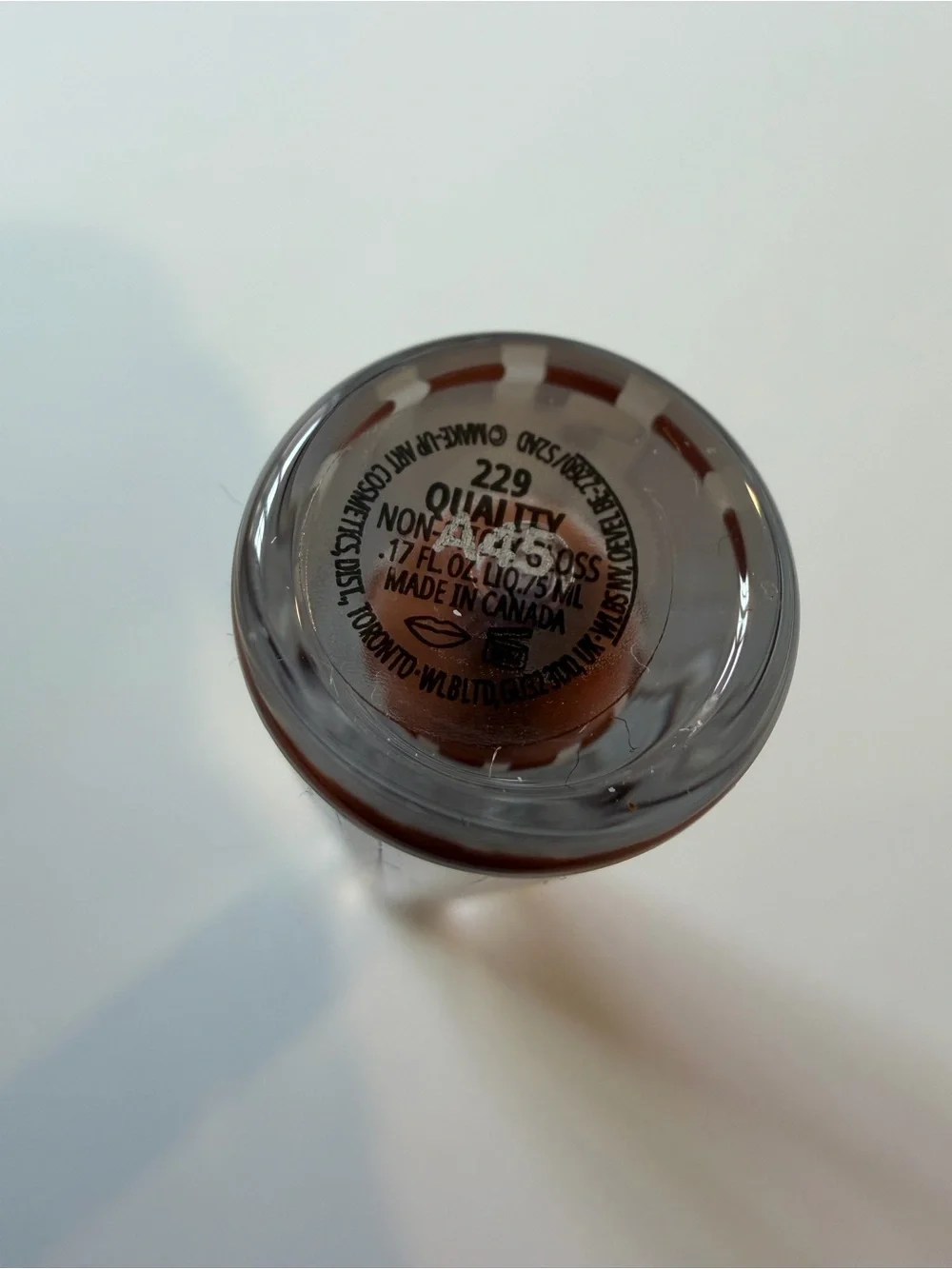 MAC Cosmetics Lipglass High-Shine Lip Gloss in “Quality “